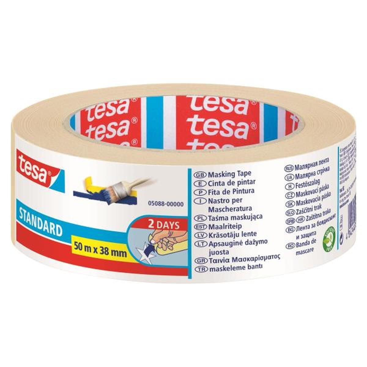 Nastro di carta 38x50 mm beige tesa