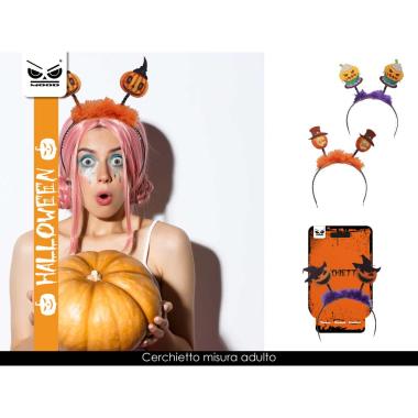 CERCHIETTO MOLLE PUMPKING GLITTER