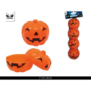 CONTENITORI MINI ZUCCHE SET 4 PZ