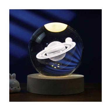 Lampada a sfera cristal 8 cm