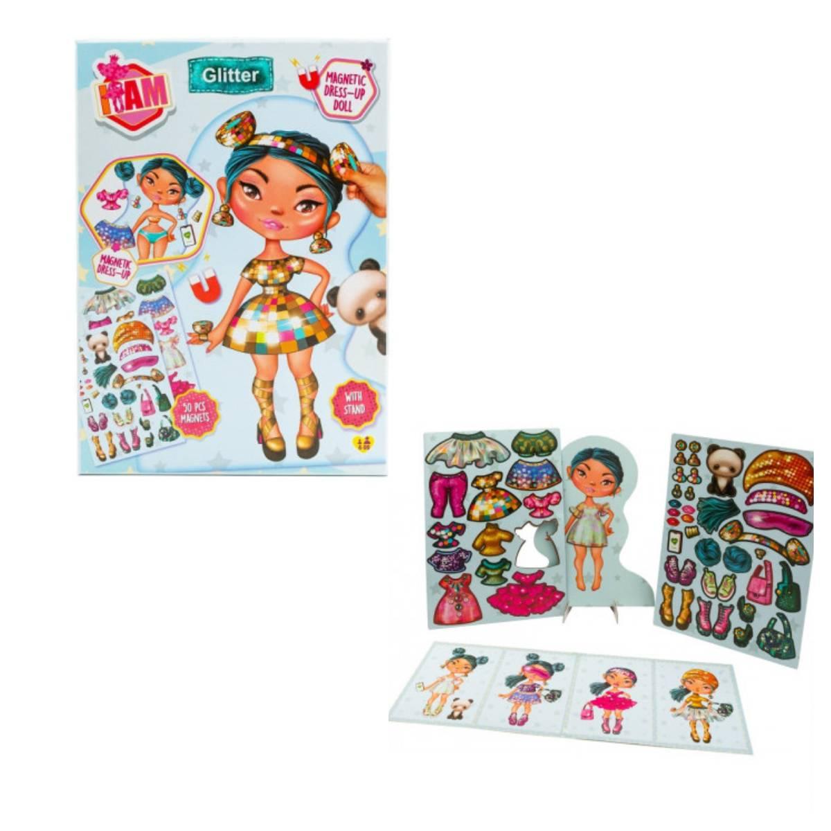 I am doll vestiti e accessori magnetici