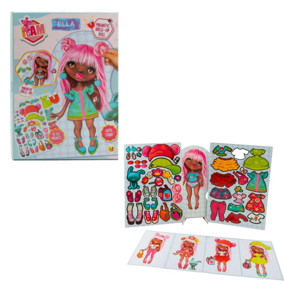 I am doll vestiti e accessori magnetici