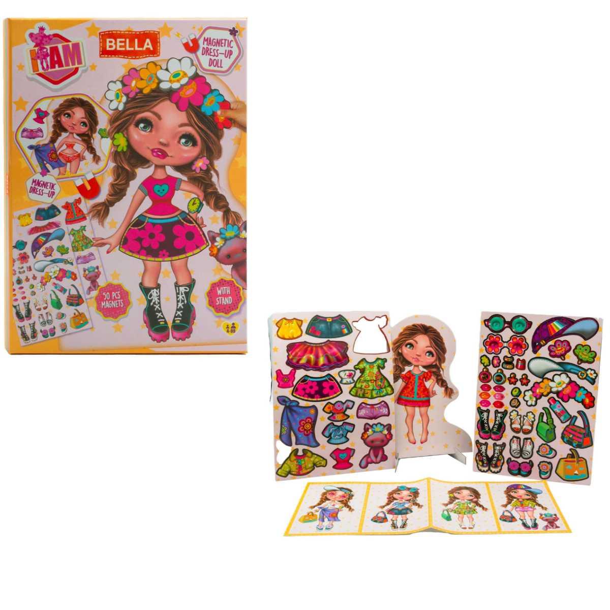 I am doll vestiti e accessori magnetici