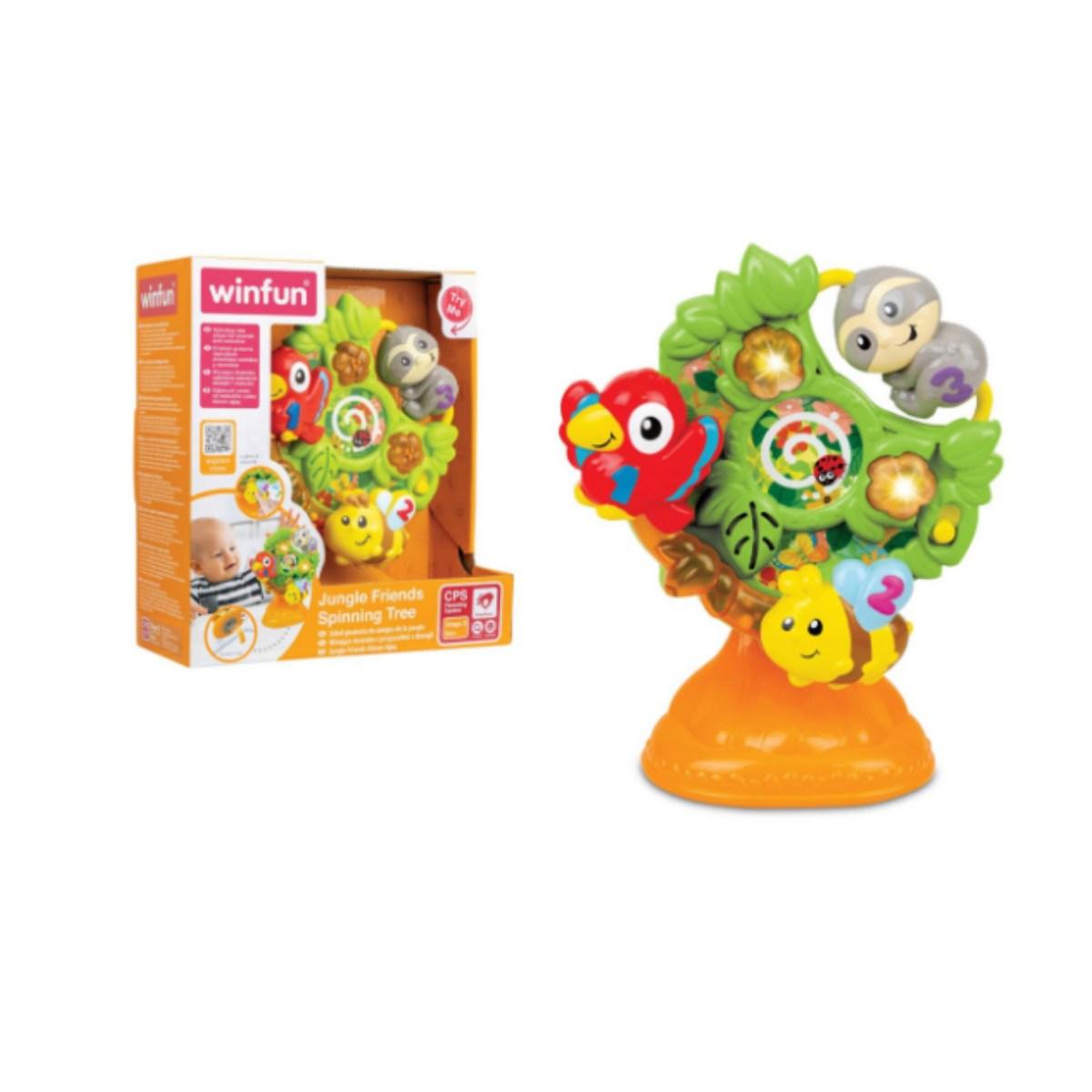 Albero musicale ventosa amici giungla