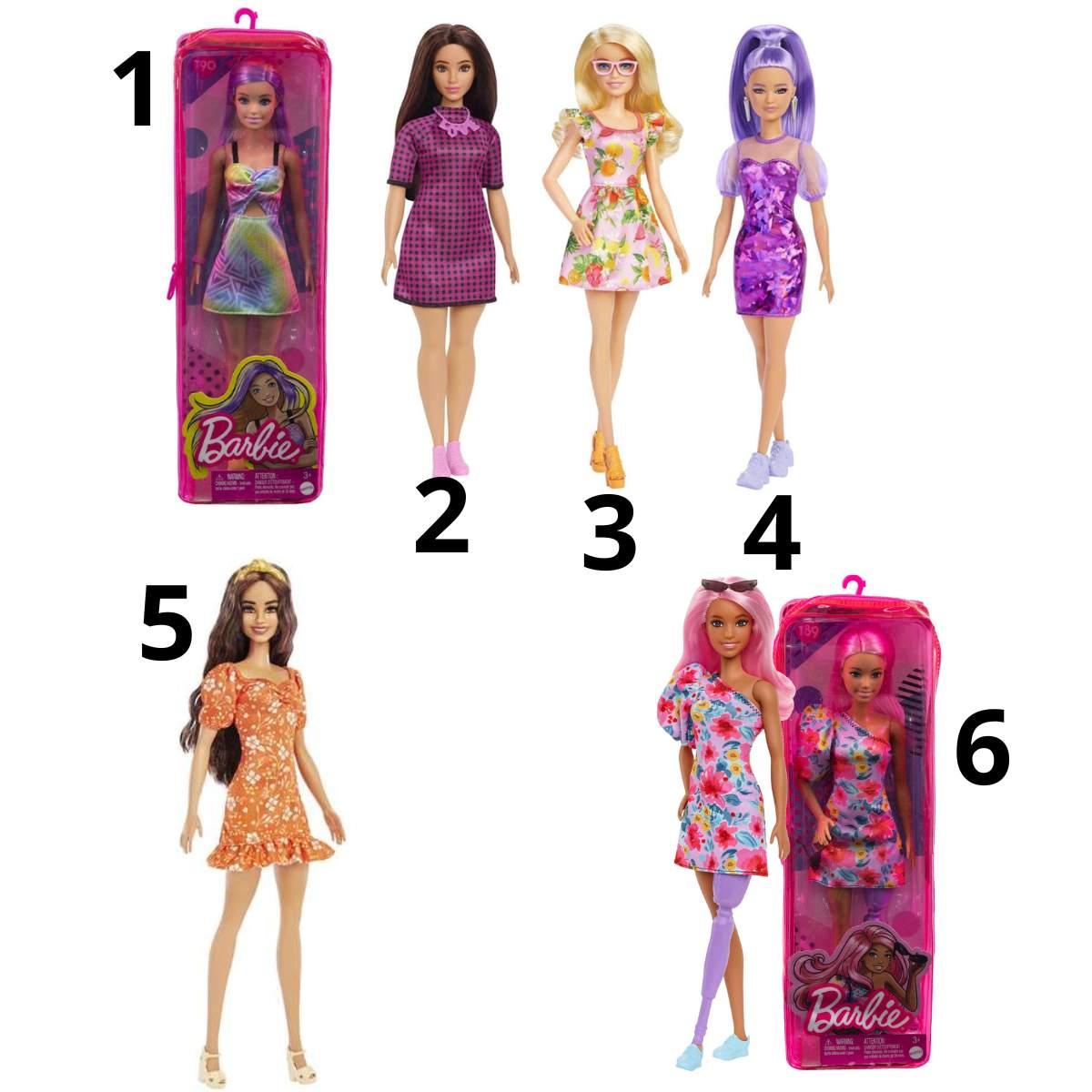 Barbie e friends fashionistas assortite
