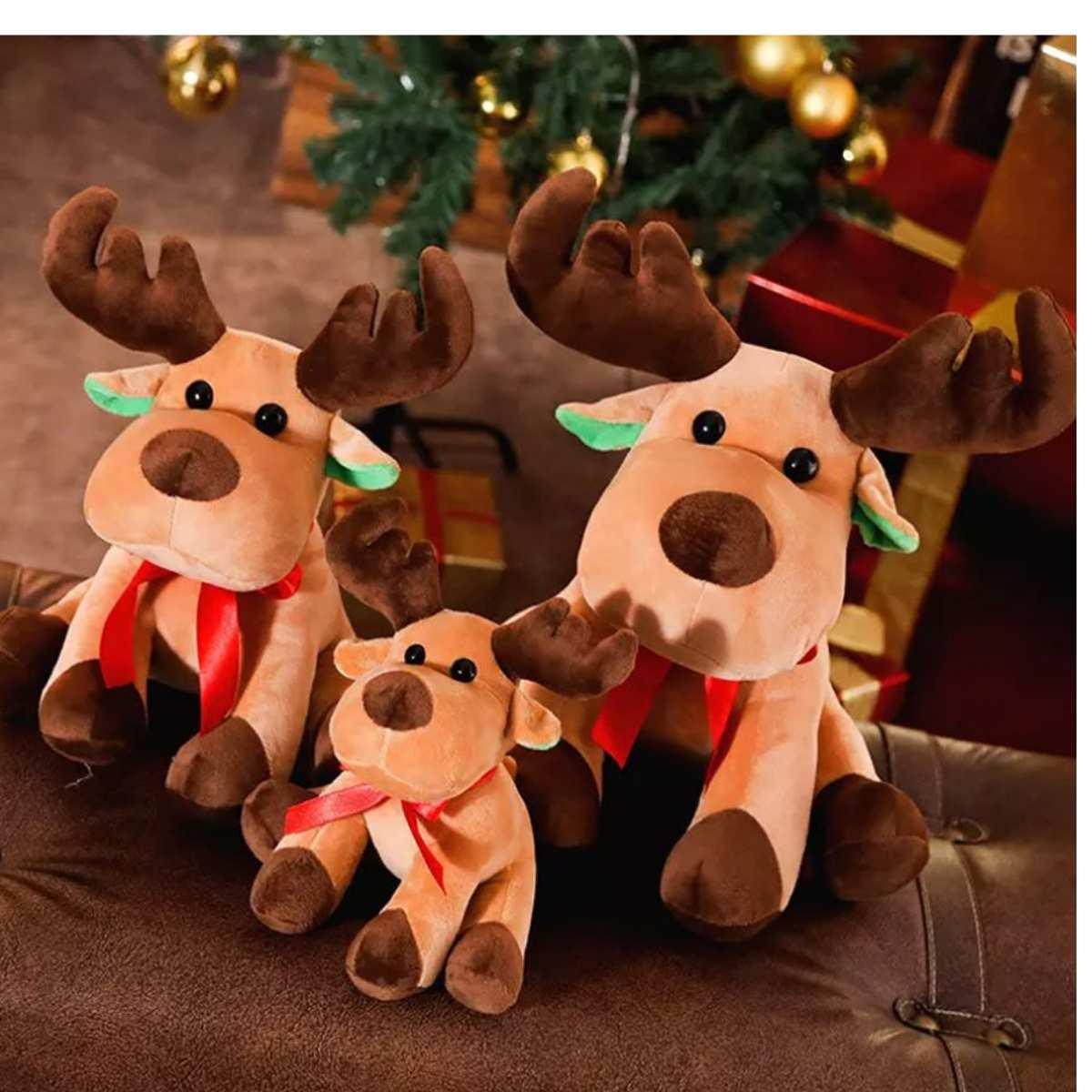 Peluche renna cane 35 cm