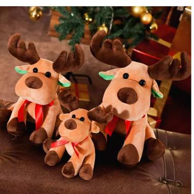 Peluche renna cane 35 cm