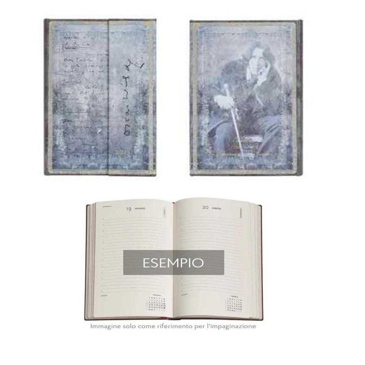 Agenda 2025 giornaliera 12 mesi paperblanks wilde midi 13x18 cm