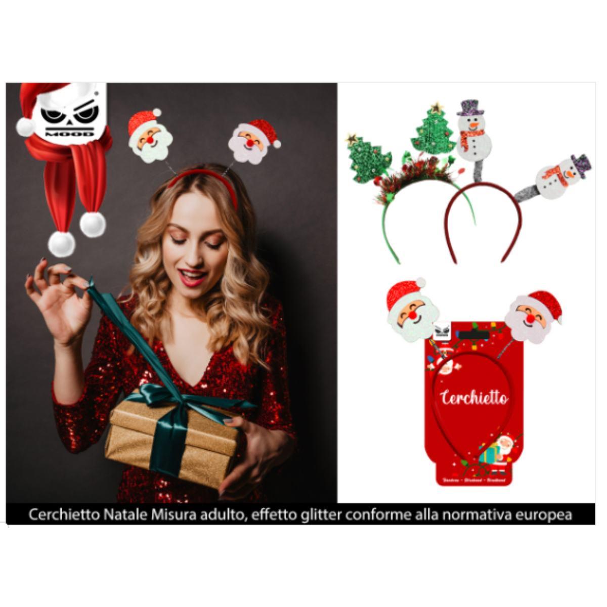Cerchietto personaggi natalizi