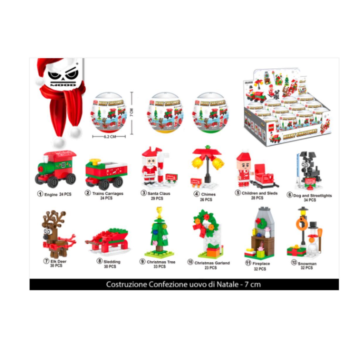 COSTRUZIONE CONFEZIONE UOVO DI NATALE<br />