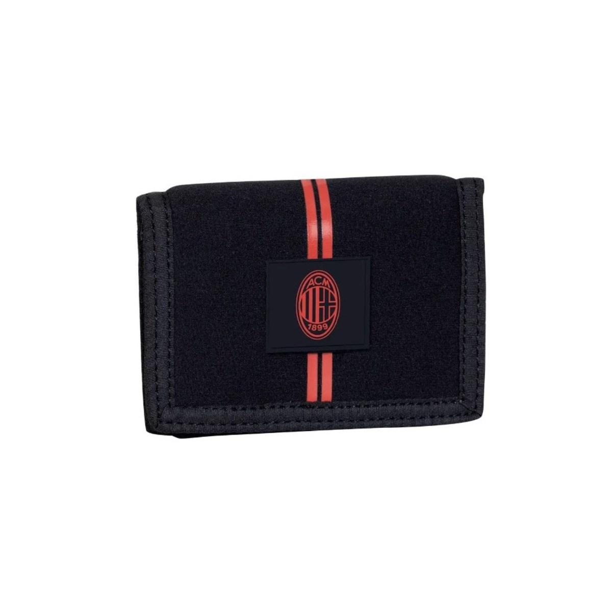 Portafoglio milan liberi di sognare con chiusura a velcro