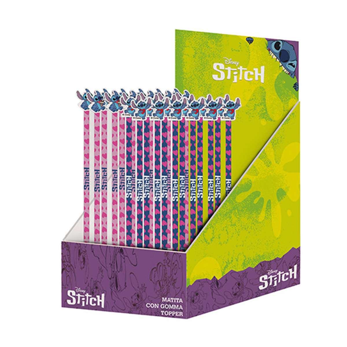 Matita con gomma topper lilo & stitch