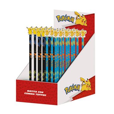 Matita con topper pokemon