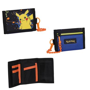 Portafoglio con chiusura a velcro 12x9 pokÉmon