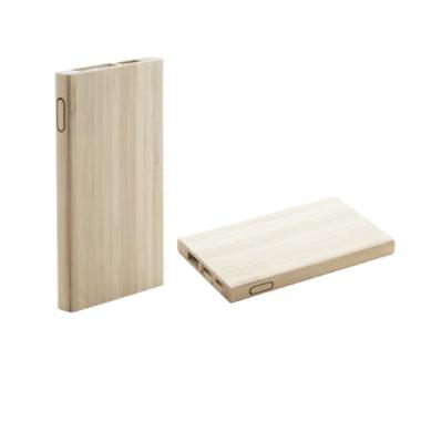 Power bank in bamboo
