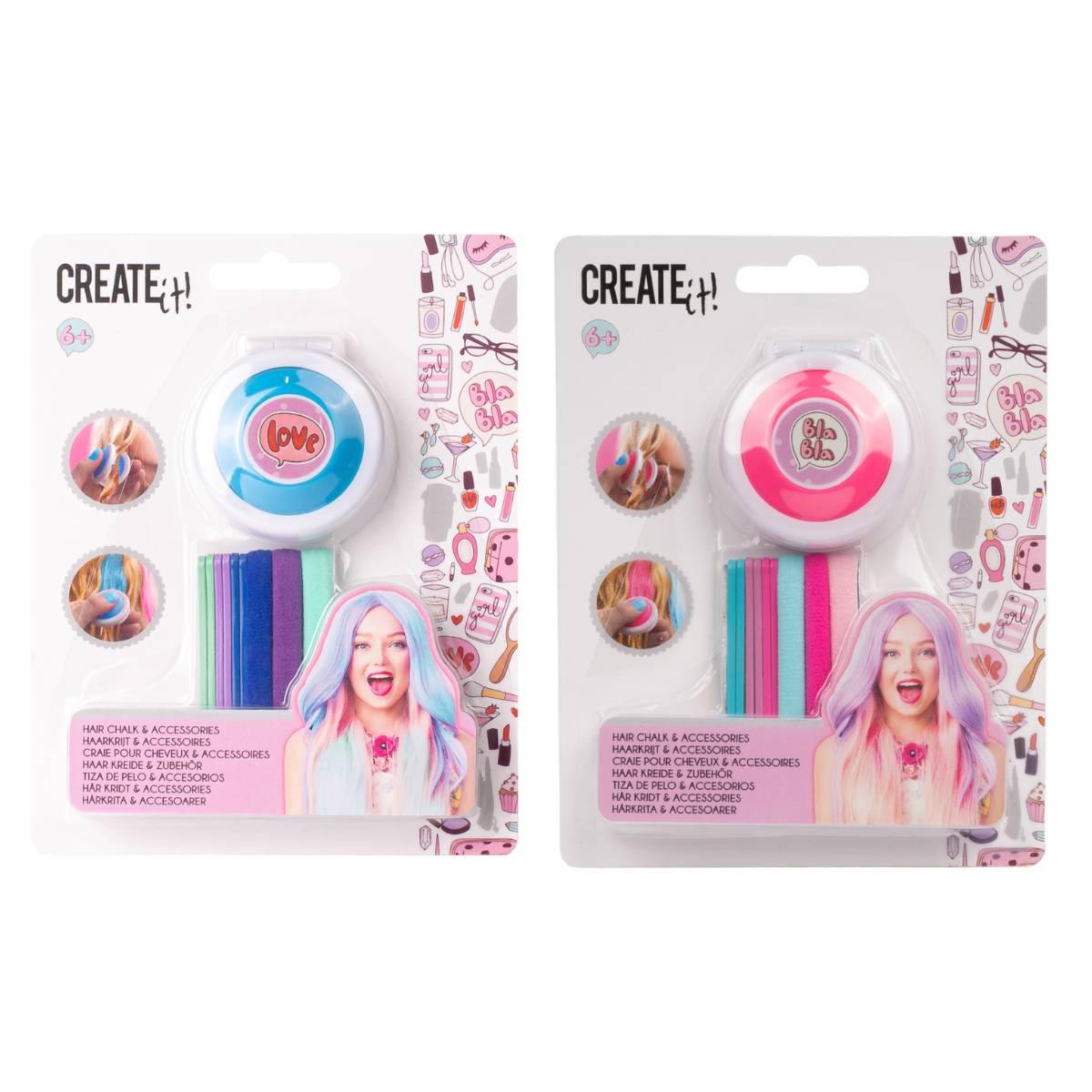 Create it colora ciocche con elastici capelli