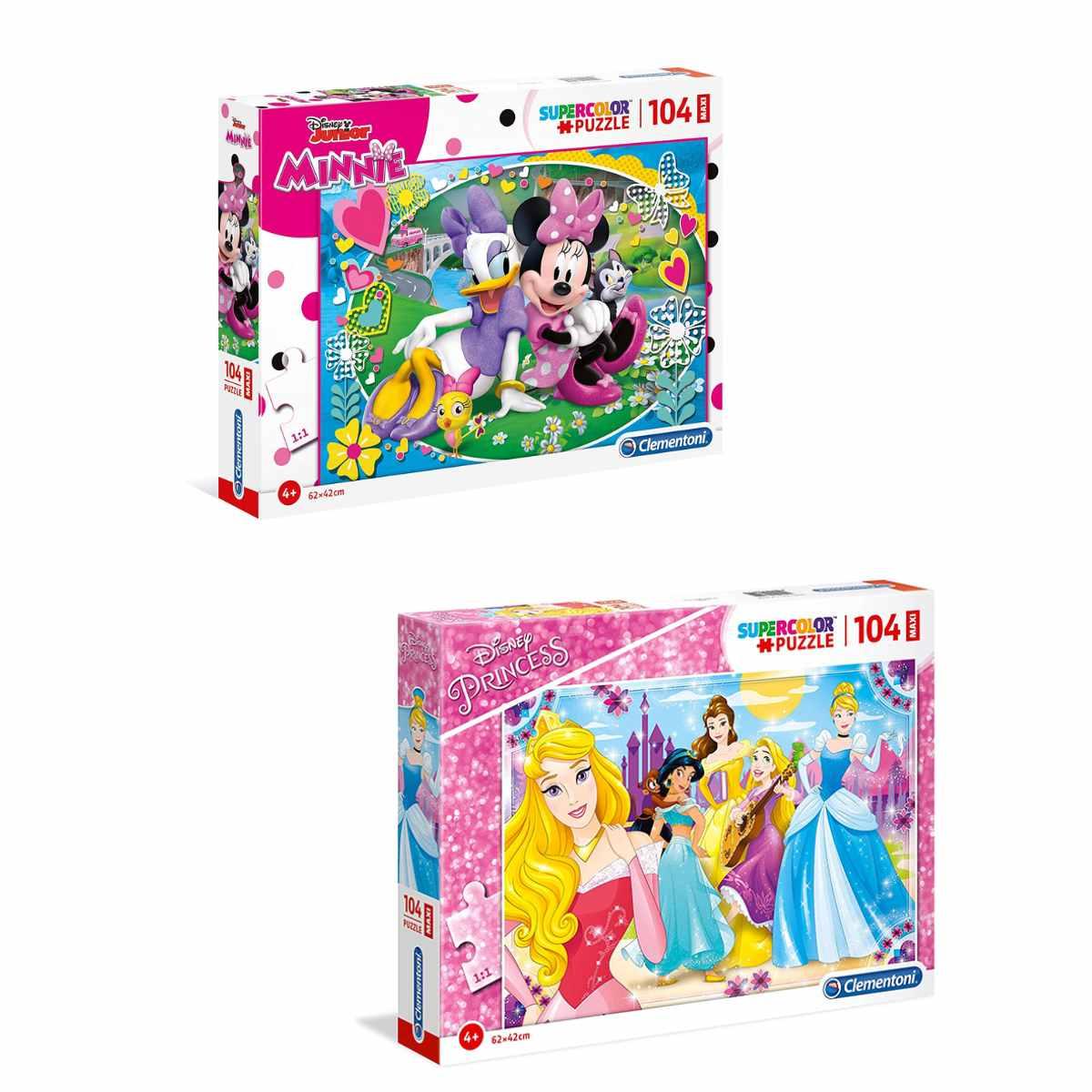 Puzzle 104 pezzi maxi super color