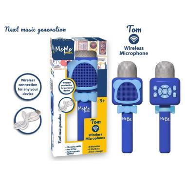 Tom microfono karaoke wirelwss blu
