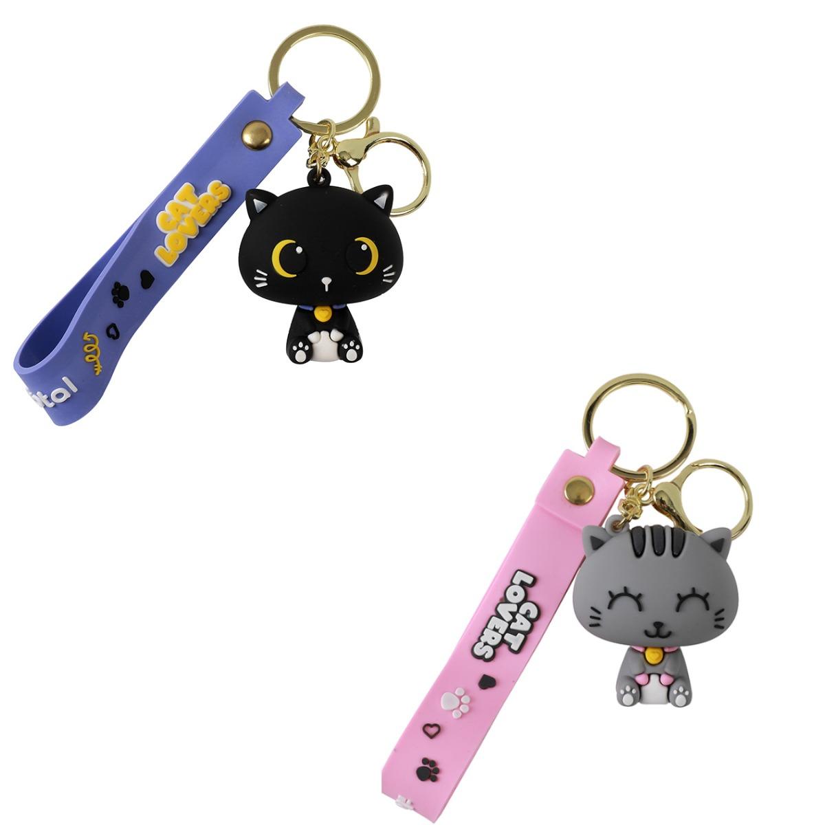 Portachiave cat lovers i total