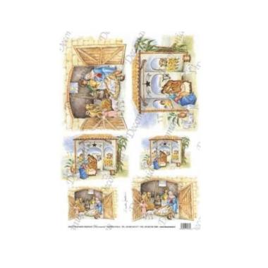 Tovagliolo carta di riso 35x50