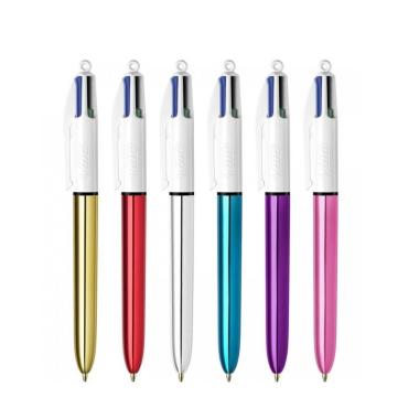 Penna bic multicolor shine bar colori assortiti