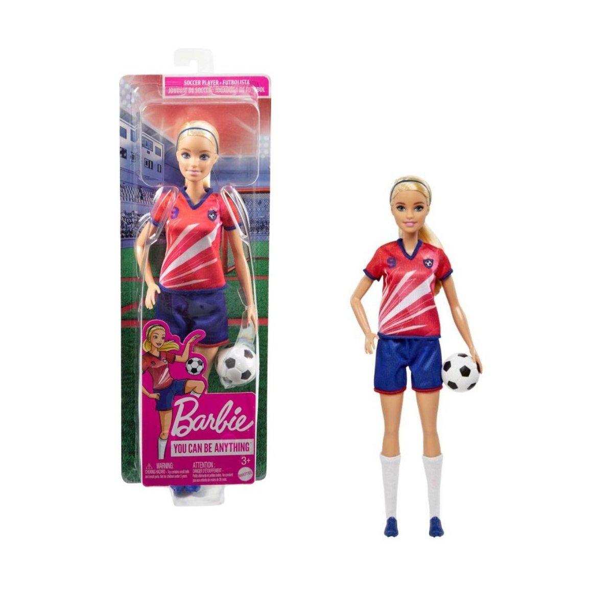 Barbie sport calciatrice