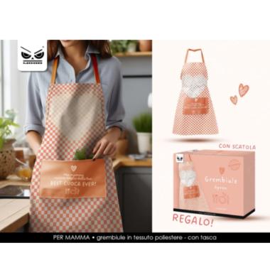 Grembiule mia mamma cucina meglio