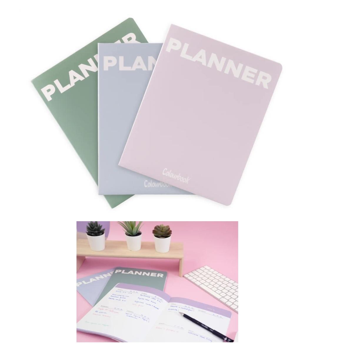 PLANNER PERPETUO SETTIMANALE WILD COLOURBOOK 19x24cm<br />