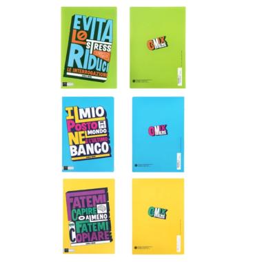 Maxi quaderno a4 comix special frasi