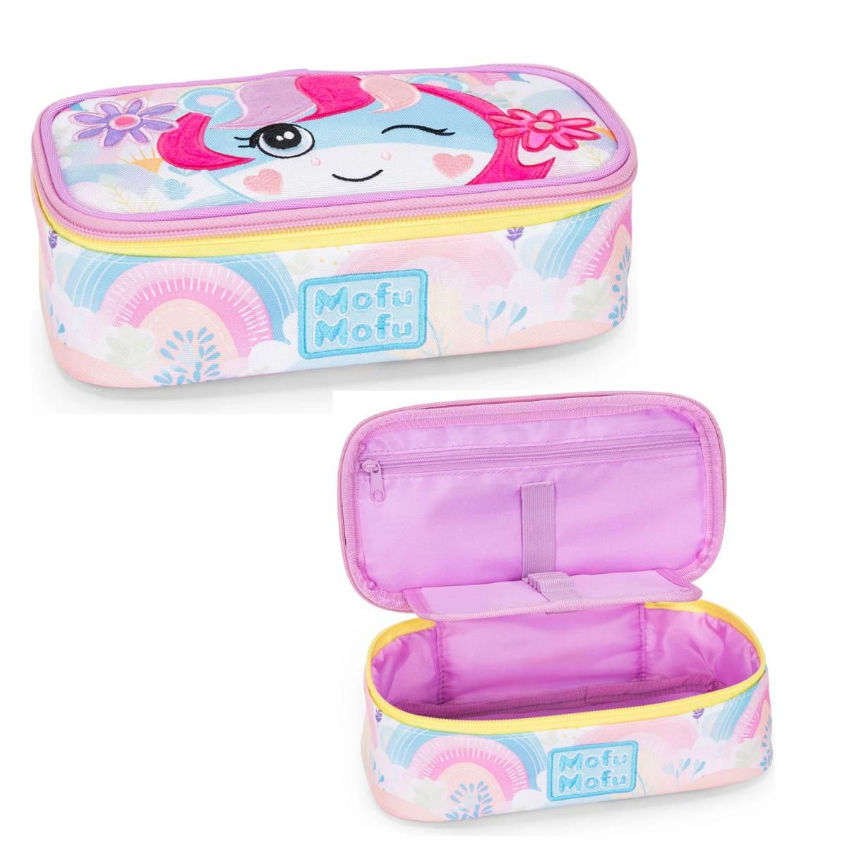 Astuccio ovale mofu mofu lilla