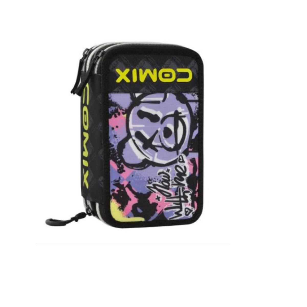 Astuccio 3 zip comix wbs bear