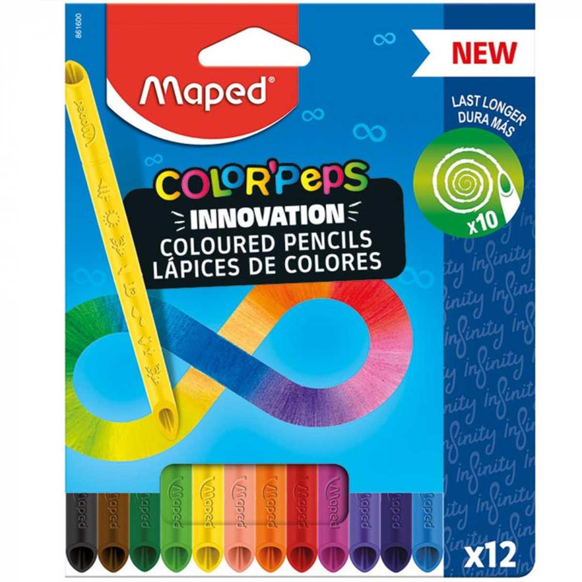 Pastelli colorpeps infinity scatola maped