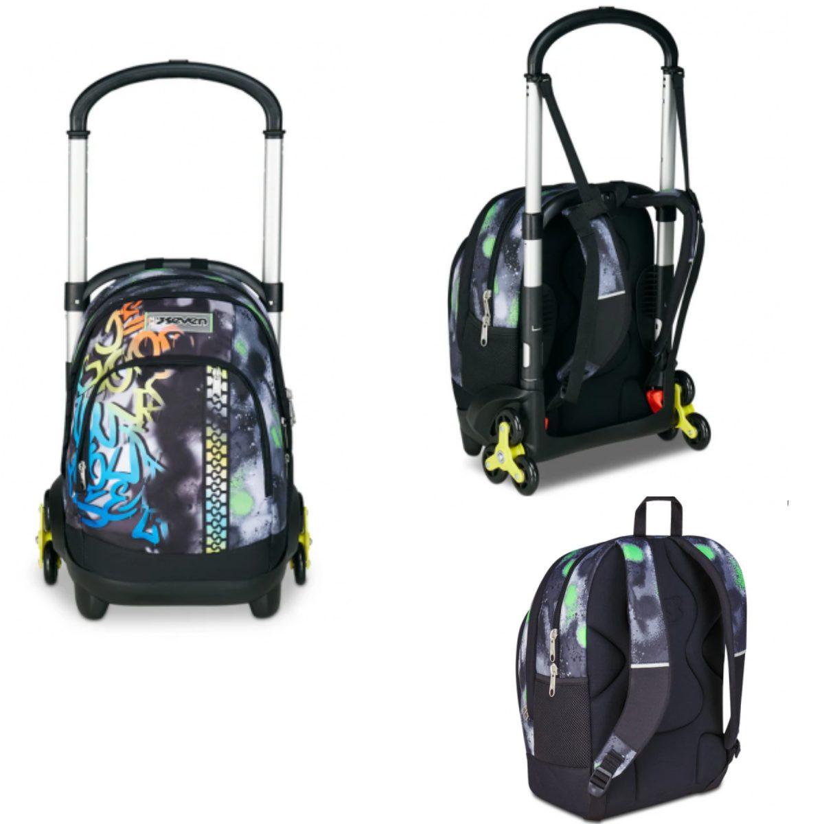 Trolley seven flex 3 ruote sprint paint boy