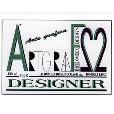 Album da disegno 33x48 cm 10 fogli lisci