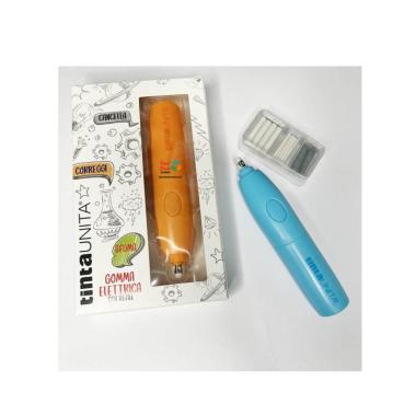 Gomma elettrica tinta unita con ricarica