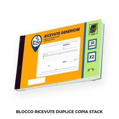 Ricevute generiche duplice copia