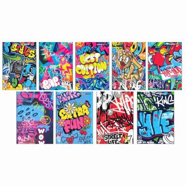 MAXI QUADERNO 24+1 ff. 100 gr. TU GRAFFITI