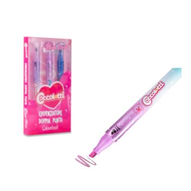 Evidenziatore doppia punta coccolotti