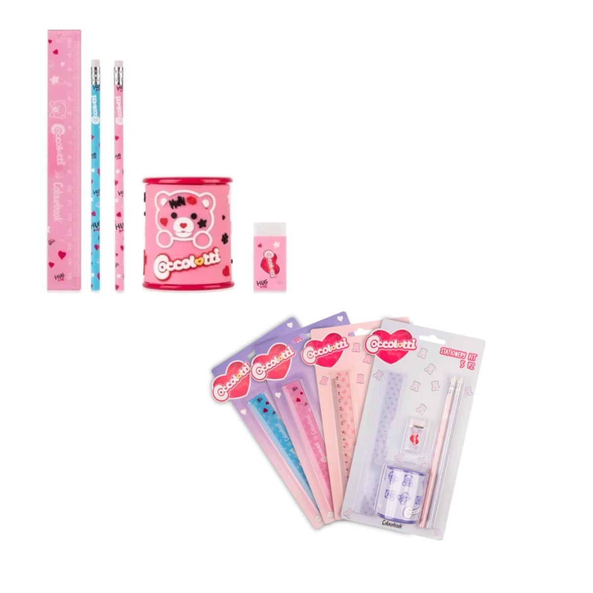 Stationery kit 5 pezzi coccolotti