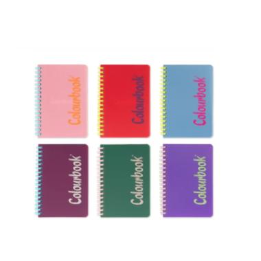 Maxi quaderno a6 spiralato soft 5 mm colourbook