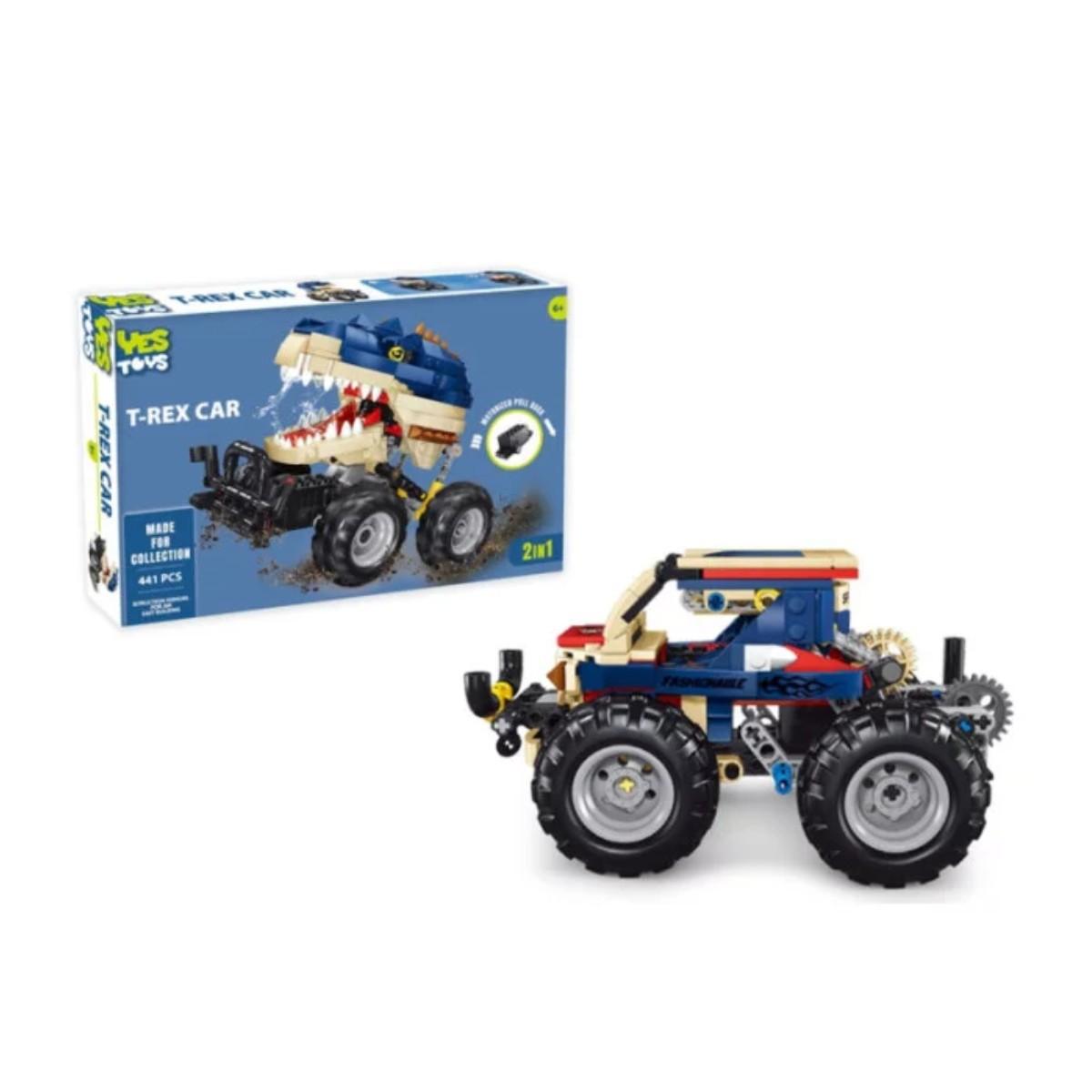 T-rex car 441 pz 2 in 1