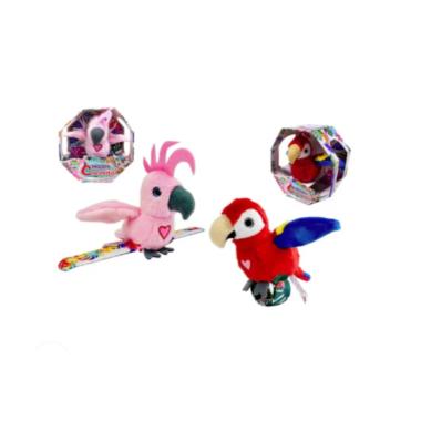 Happy cocorito pappagallo interattivo parlante e canterino peluche morbido