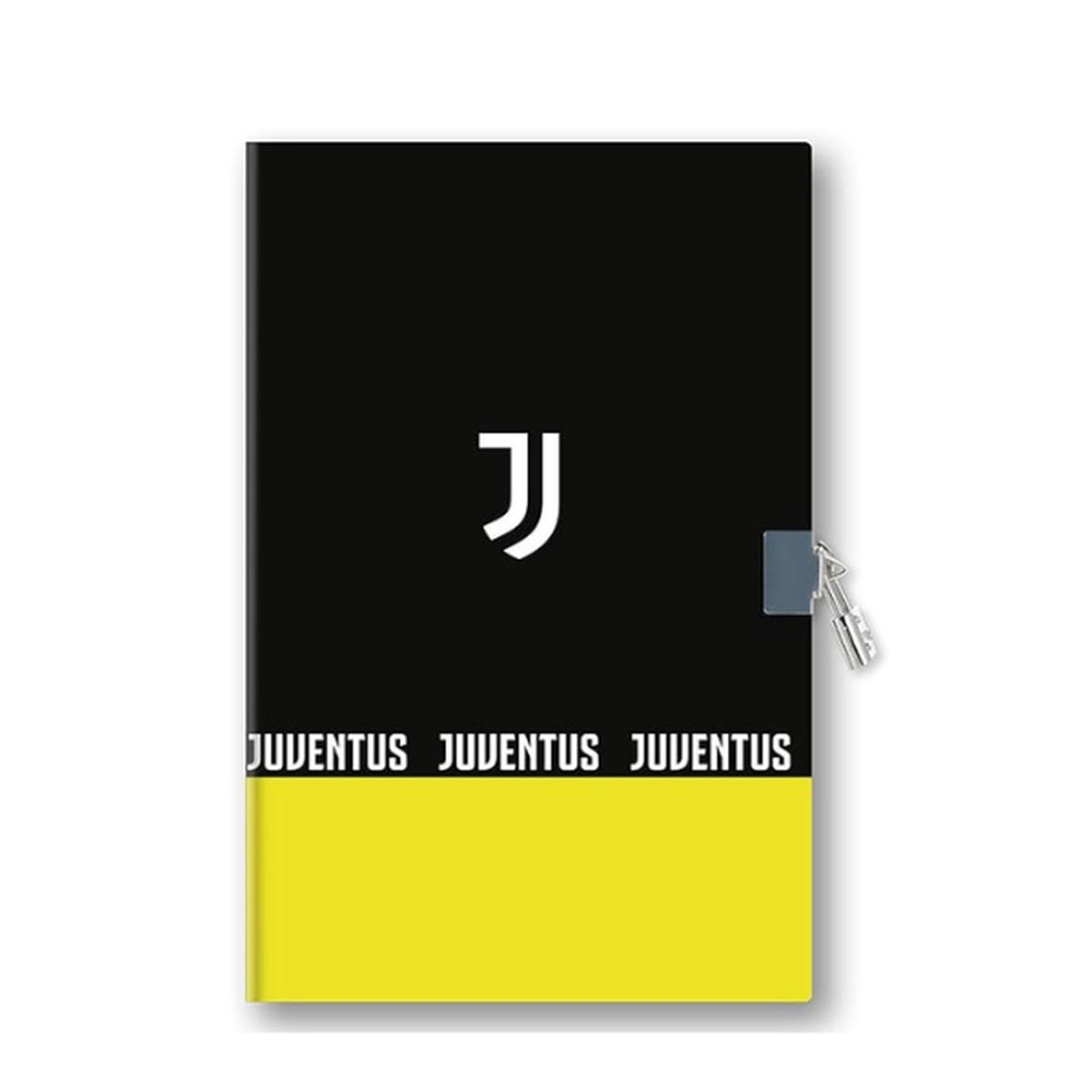 Diario segreto del tifoso con lucchetto juventus