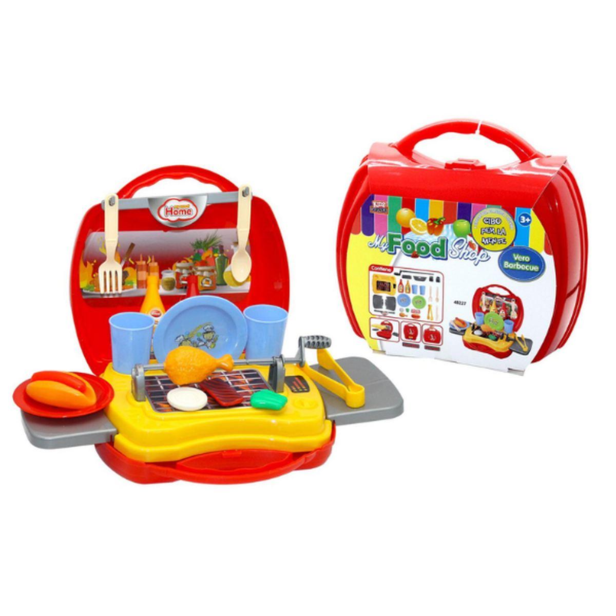 Valigetta barbecue con accessori