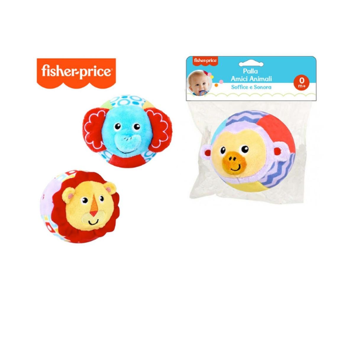 Palla testa amici animali peluche