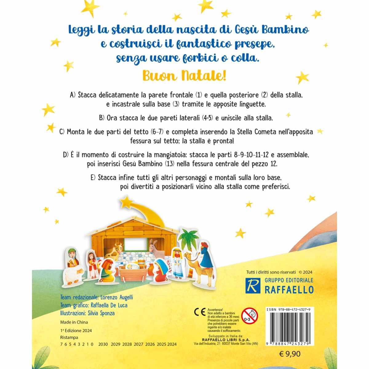 Il piu' bel presepe con puzzle 3d da montare