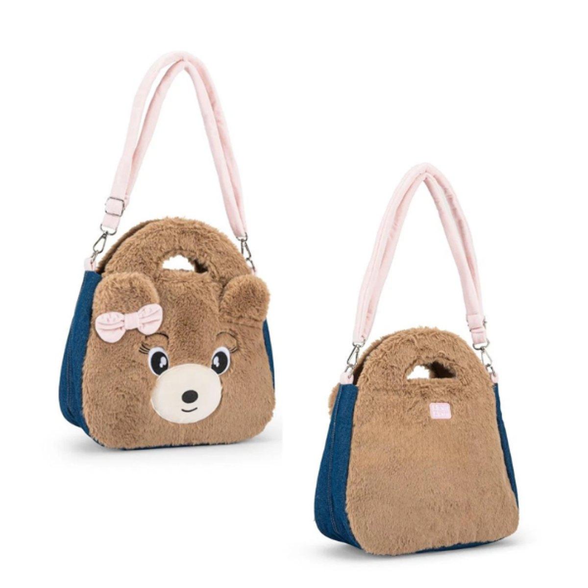 Peluche round bag con tracolla  mofu mofu
