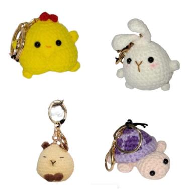 Portachiavi amigurumi kikamia