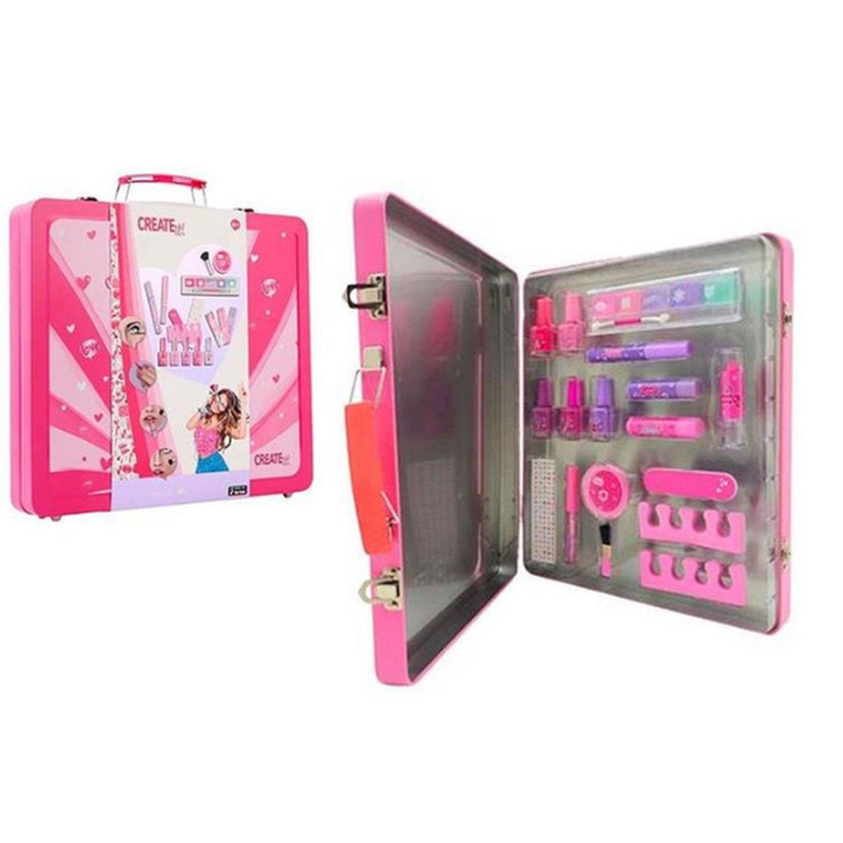 Make up set valigetta in latta