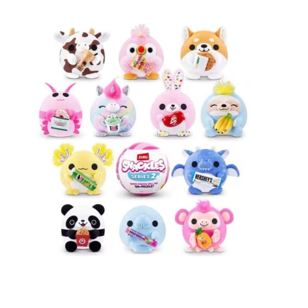 Snackles peluche squishy